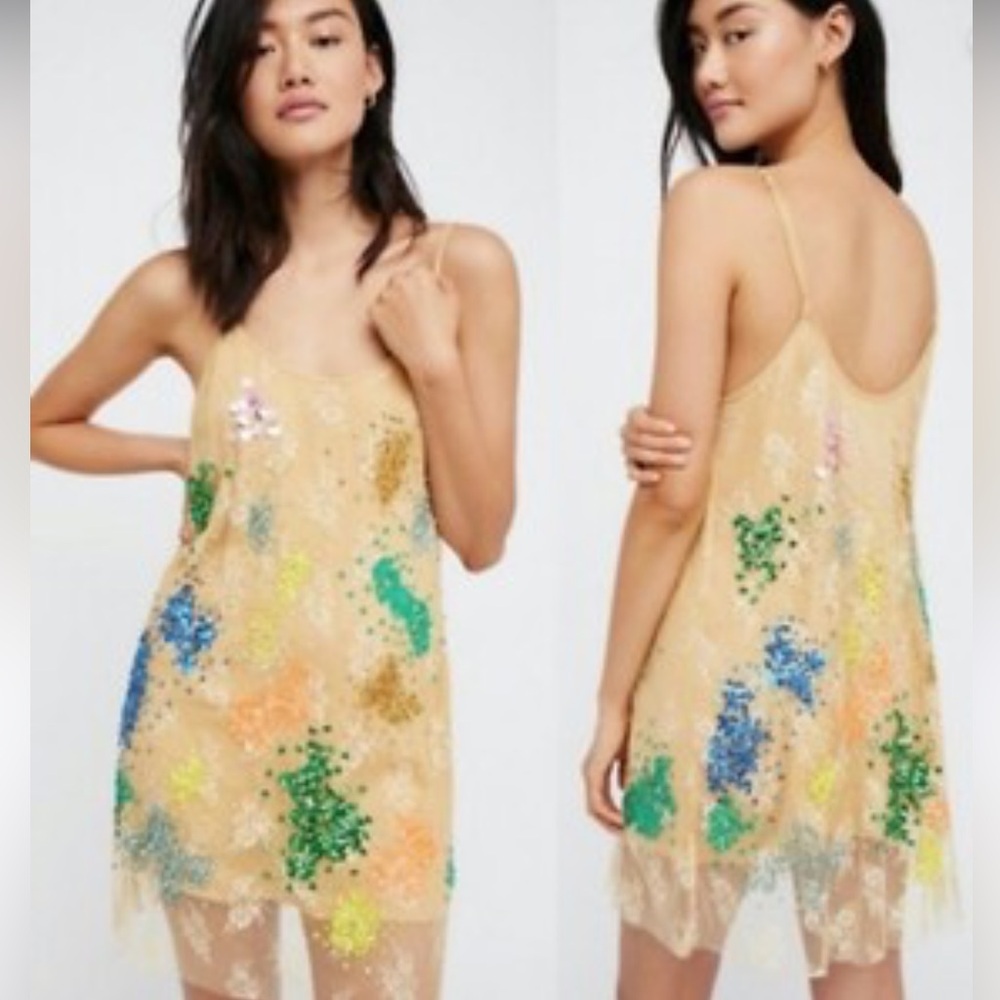 Free People Happy Birthday Dress NWT size medium